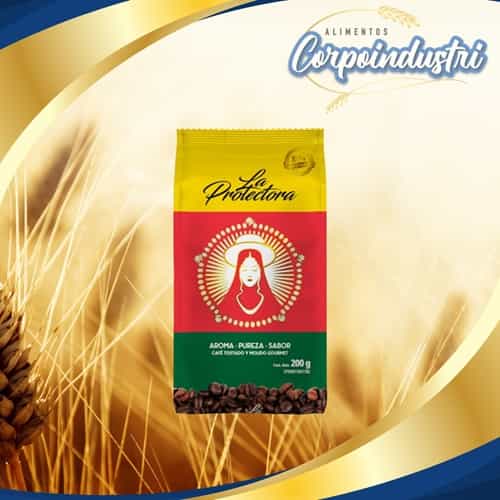 CAFE LA PROTECTORA 20 UND 200GR - Viveres en Corpoindustri