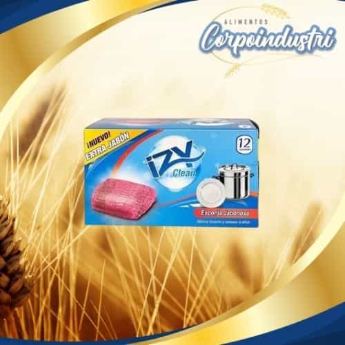 ESPONJAS IZY CLEAN JABONOSA 12 UND - Limpieza en Corpoindustri