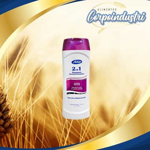 SHAMPO ALIVE SURT 12 UND 350ML - Perfumeria en Corpoindustri