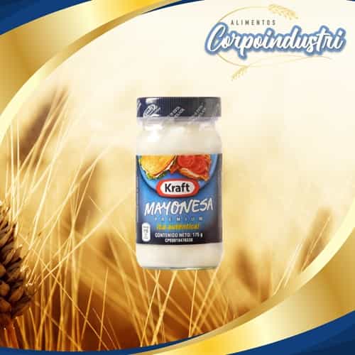 MAYONESA KRAFT 24 UND 175GR - Viveres en Corpoindustri