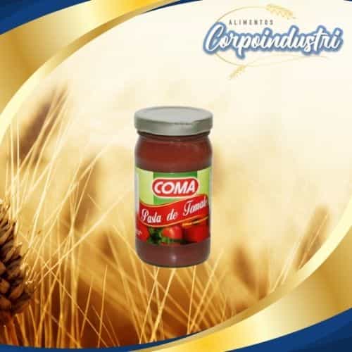 PASTA TOMATE COMA 24 UND 200GR - Viveres en Corpoindustri