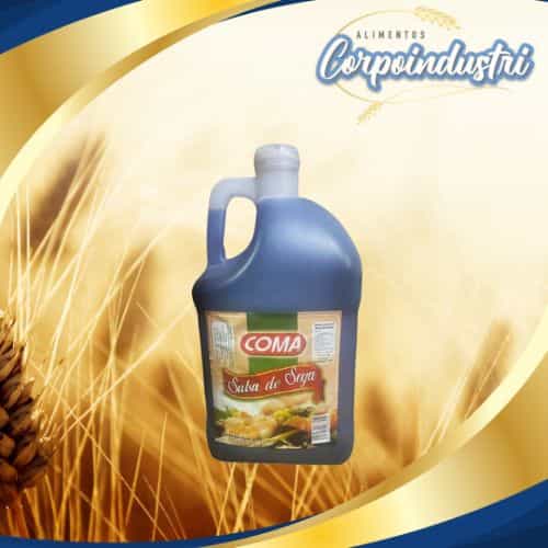 GALON SALSA COMA SOYA 1 UND 4LTRS - Viveres en Corpoindustri