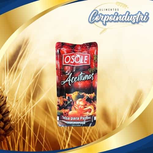 SALSA PASTA OSOLE ACEITUNA 24 UND 340GR - Viveres en Corpoindustri