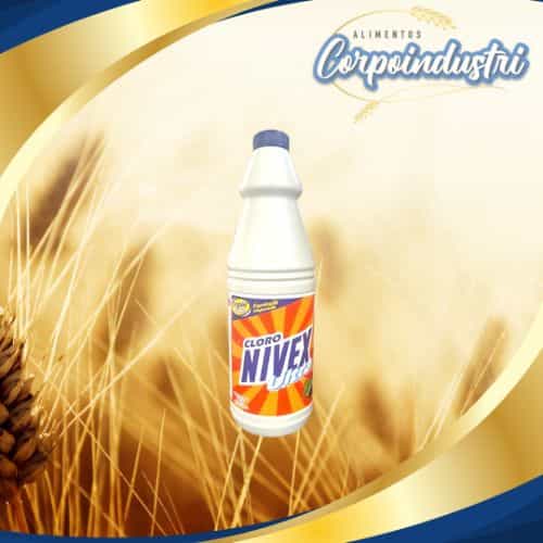 CLORO NIVEX 12 UND 1LT - Limpieza en Corpoindustri