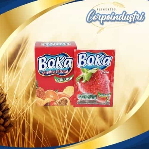 BOKA 1 CAJA 10 SOBRES C/SABOR - Viveres en Corpoindustri
