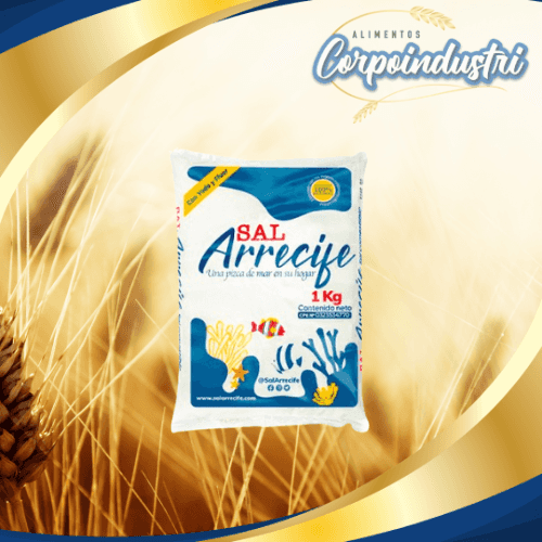 SAL ARRECIFE 25 UND 1KG - Viveres en Corpoindustri