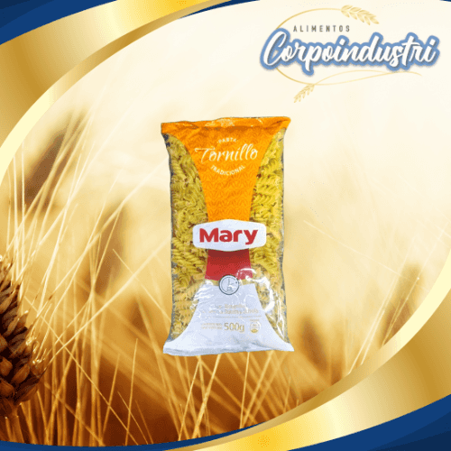 PASTA CORTA MARY TRADI TORN 12 UND 500GR - Viveres en Corpoindustri
