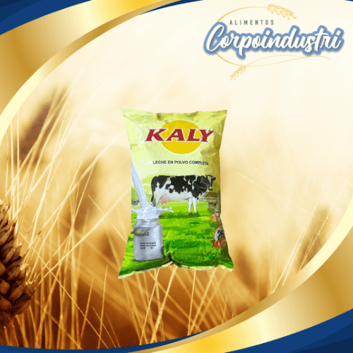 LECHE EN POLVO KALY 12 UND 900GR - Viveres en Corpoindustri