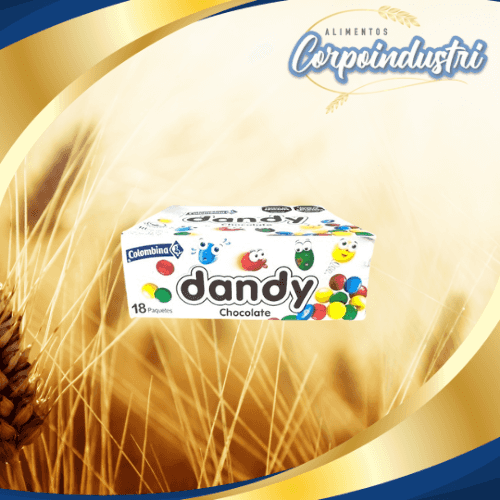 DANDY COLOMBINA 1 CAJA 18 UND - Confiteria en Corpoindustri
