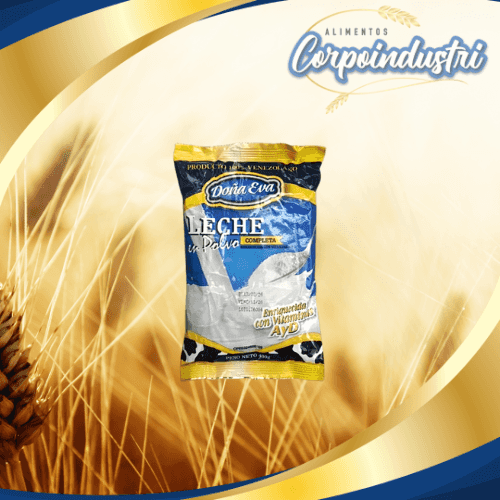 LECHE EN POLVO DOÑA EVA 18 UND 400GR - Viveres en Corpoindustri