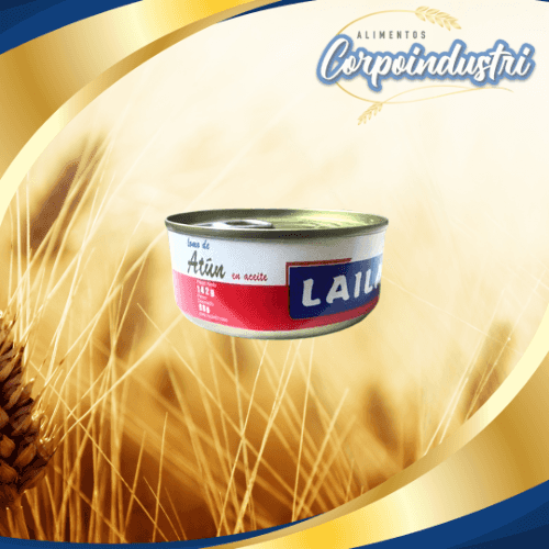 ATUN LAILA EN ACEITE 48 UND 142GR - Viveres en Corpoindustri